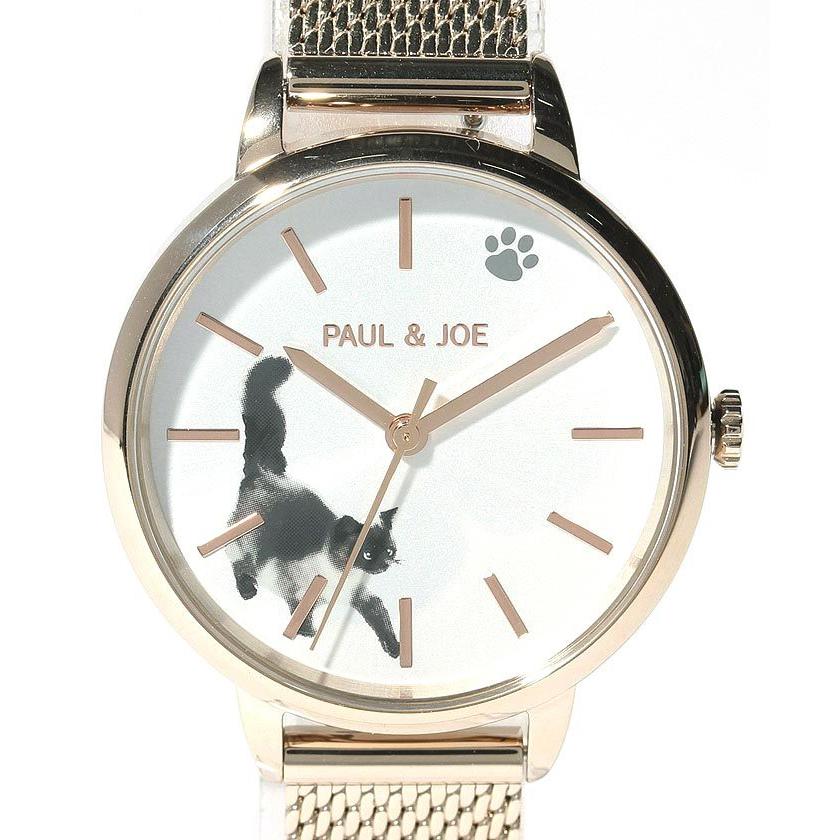 Paul Joe ポール ジョー 腕時計 インクキャット 猫 シルバー ローズゴールド レディース Pj7727 B14ic 限定モデル Pj7727 B14ic サプリストア 通販 Yahoo ショッピング