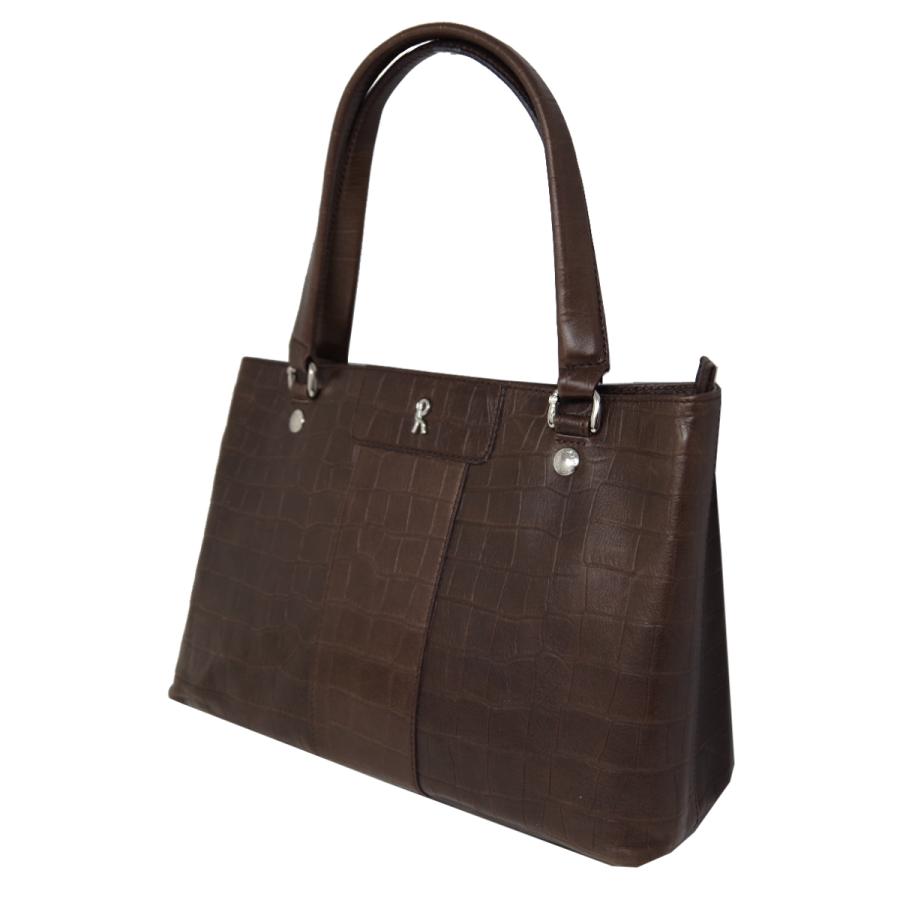 ロベルタ デ カメリーノ Roberta Di Camerino ハンドバッグ B チョコレート 新品 春のコレクション