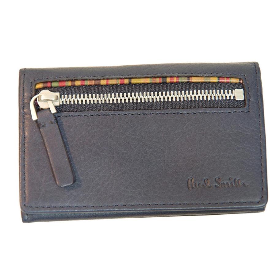 ポールスミス Paul Smith カードケース 名刺入れ 小銭入れ 財布 マルチストライプ ネイビー U メンズ U サプリストア 通販 Yahoo ショッピング