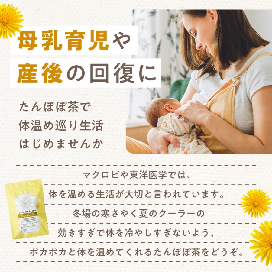 たんぽぽ茶 国産 オーガニック ノンカフェイン 飲み物 ギフト 有機