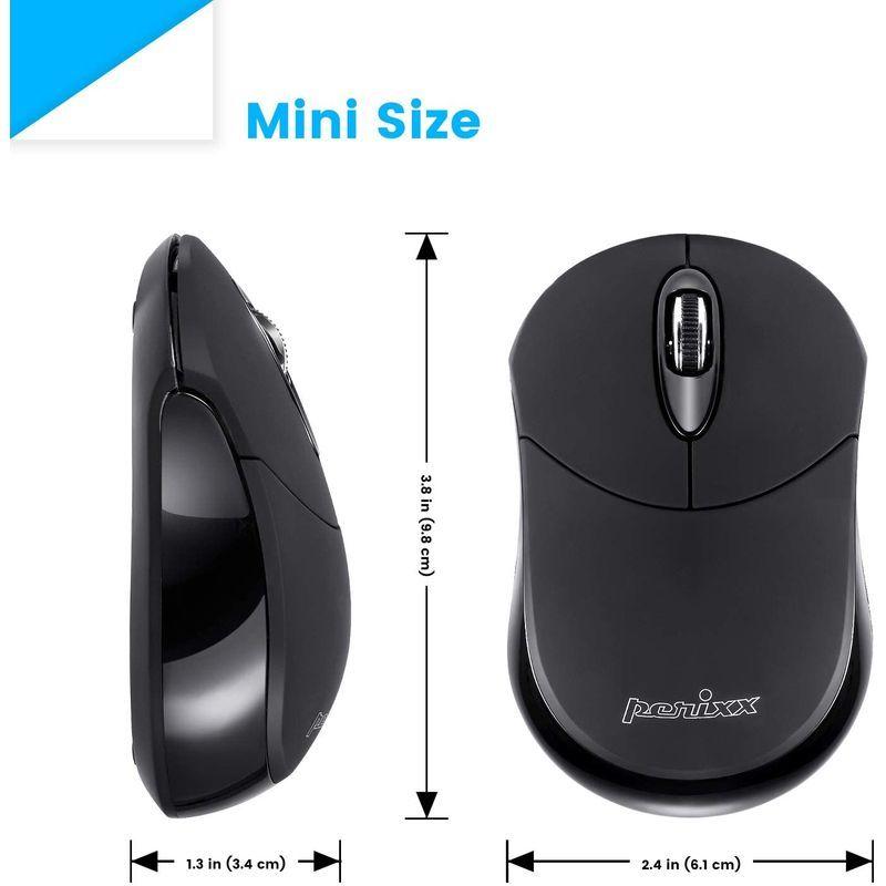 ぺリックス Perimice 802 Bluetooth マウス 小型 ワイヤレス Windows アンドロイド タブレット Linux M 希望者のみラッピング無料