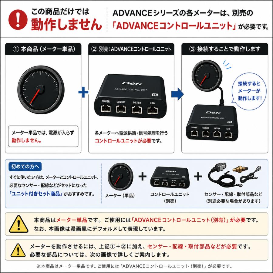 Defi ADVANCE BF 水温計 60φ アンバーレッド DF10502 単品 ユニット別売 正規品 デフィ | Defi | 03