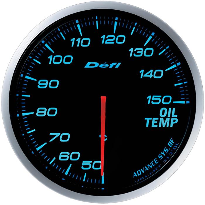 Defi ADVANCE ブルー BF ターボ計＆水温計＆油温計＆油圧計＆排気温度