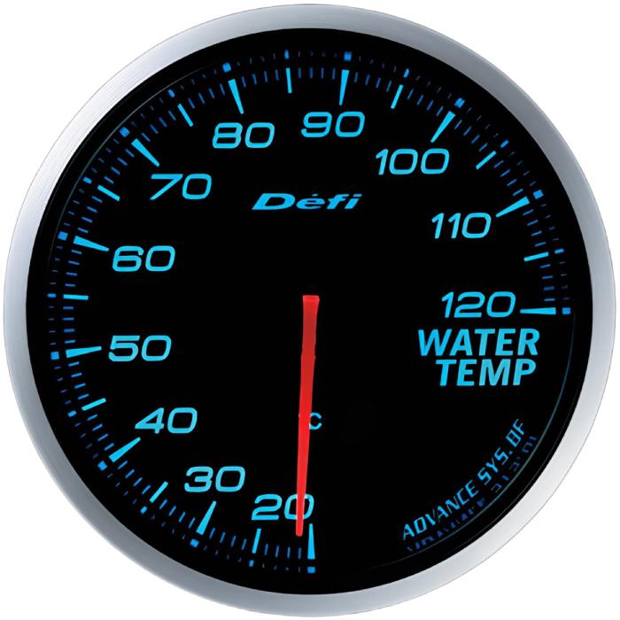 Defi ADVANCE BF ブルー 60Φ 水温計＆油温計＆油圧計&アドバンス