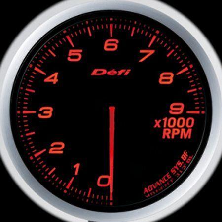 Defi デフィ ADVANCE BF アンバーレッド タコメーター計 60Φ DF10705  