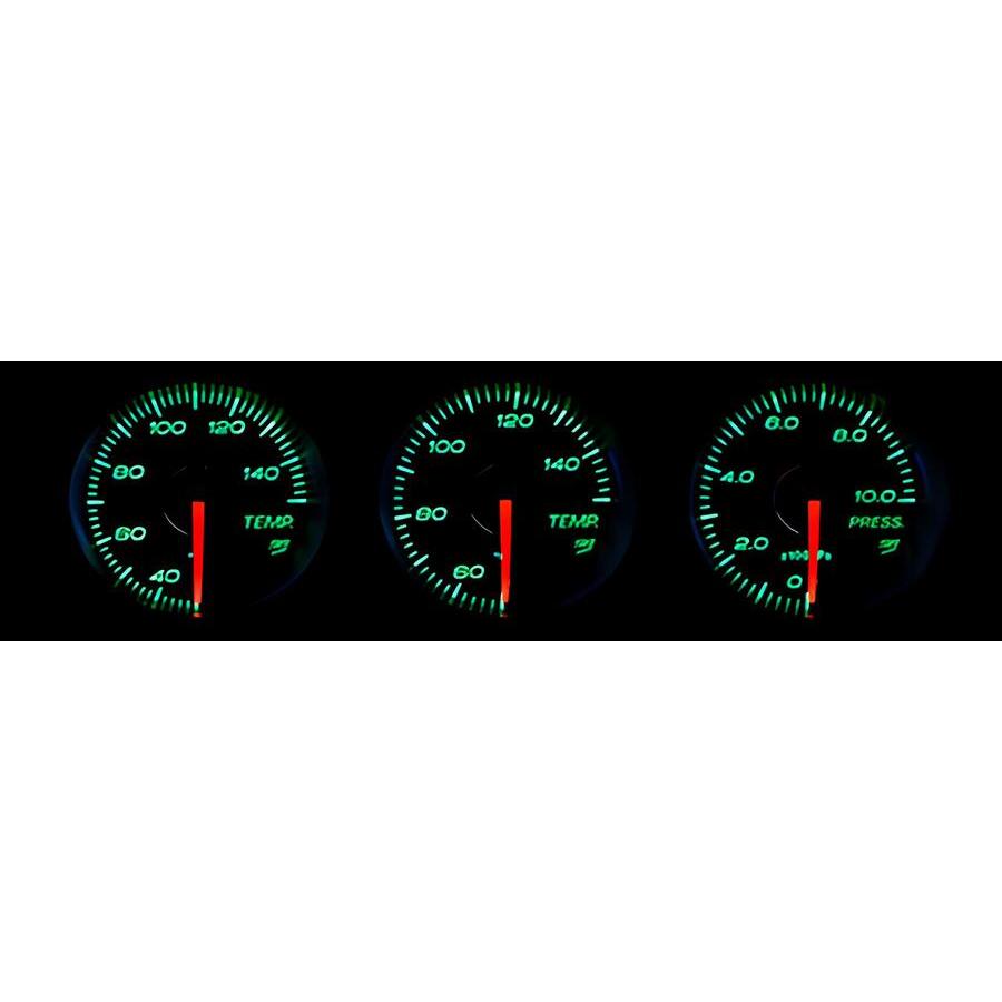 Defi（デフィ） 即納【Defi正規品】DIN-Gauge Style98 Hommage 3連