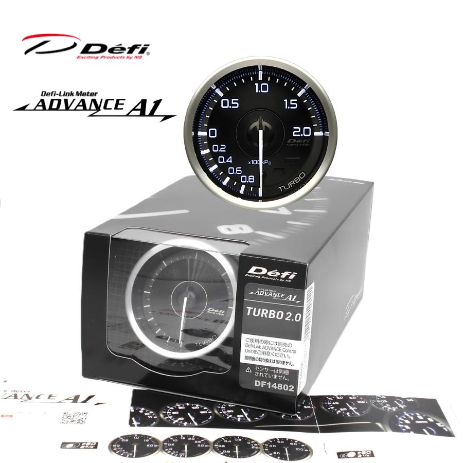 在庫有! Defi ADVANCE A1 / デフィ アドバンス 60Φ ターボ計 MAX 