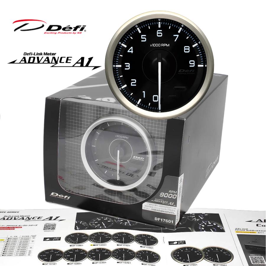 Defi（デフィ） 在庫有! Defi ADVANCE A1 / アドバンス エーワン 80Φ タコメーター MAX表示9000ｒｐｍ DF17601  : スプリーム - 通販 - Yahoo!ショッピング