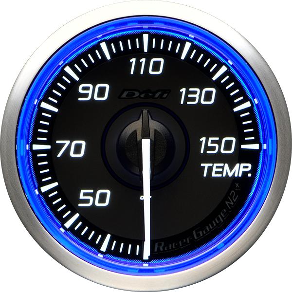 在庫有 Defi Racer Gauge N2プラス デフィ レーサーゲージ 52Φ（ブルー  