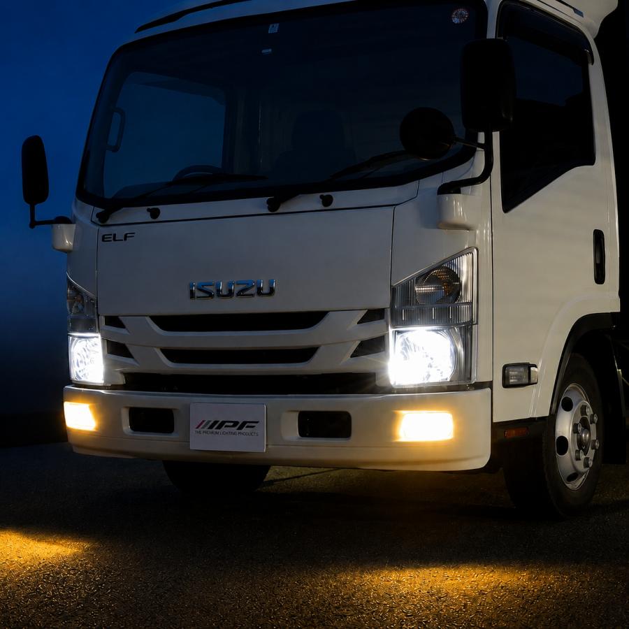 IPF IPF LEDフォグランプバルブ H3/H3C 極黄2400K 1500lm 12V/24V対応