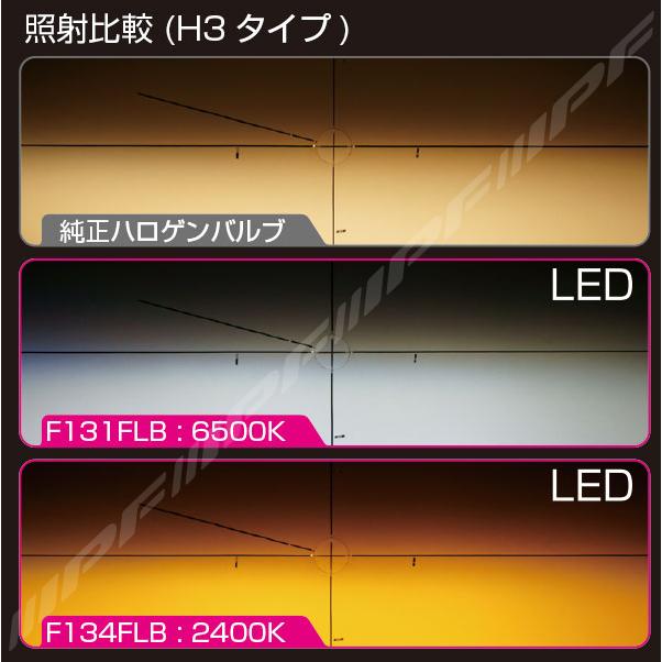 IPF LED フォグ ライト 極黄 2400K H3 / H3c F134FLB 1500 IPF LED フォグ ライト 極黄 2400K H3 / H3c F134FLB 1500