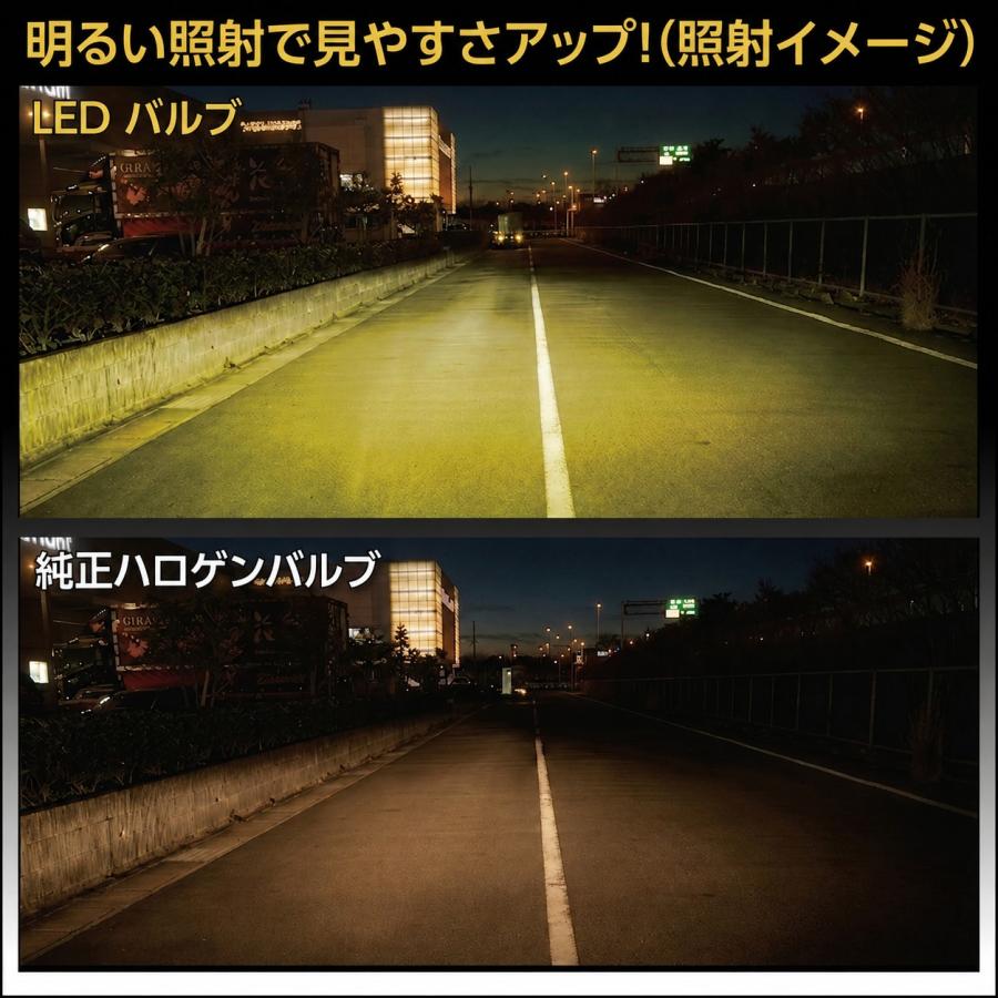 ヴァレンティ（VALENTI） イエローLED ヘッドライト フォグ HB3 HB4