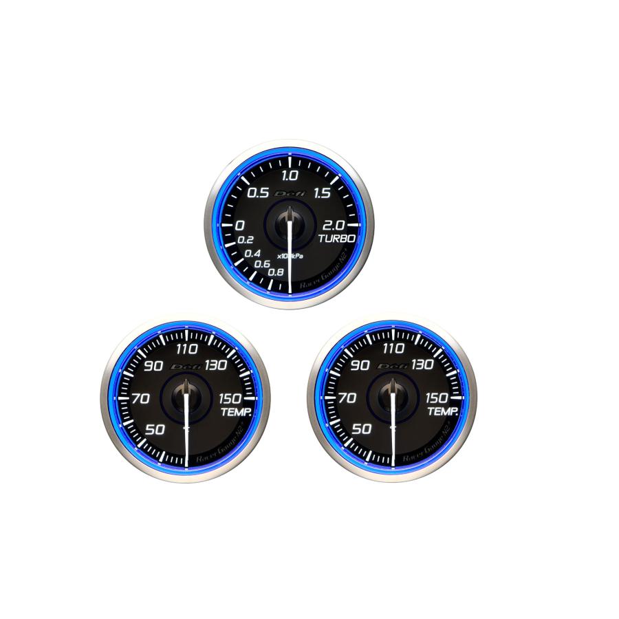 Defi デフィ Racer Gauge N2 プラス 60Φ(ブルー) ターボ計 Defi デフィ Racer Gauge N2 プラス 60Φ(ブルー) ターボ計
