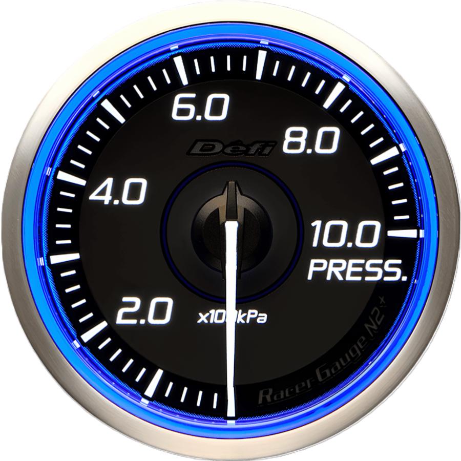 Defi デフィ Racer Gauge N2 プラス 60Φ （ブルー）温度計×2SET（油温 