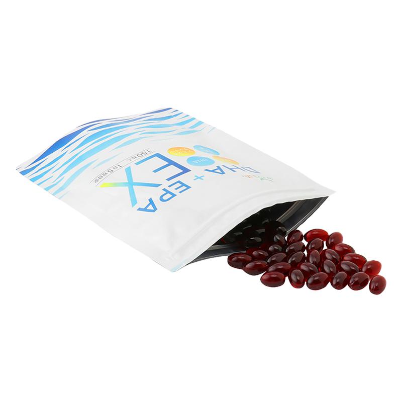 DHA+EPAEX(パウチタイプ)２袋セット  サプリ生活   日本製 中性脂肪 サラサラ成分 青魚 サプリメントの画像
