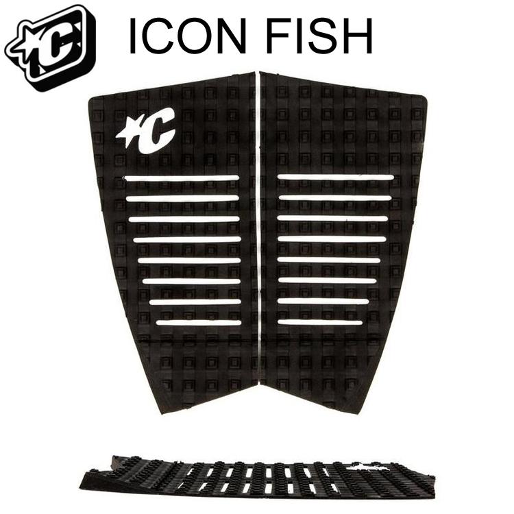 クリエイチャーデッキパット 2021 ICON FISHモデル 2PIECE TRACTION | 