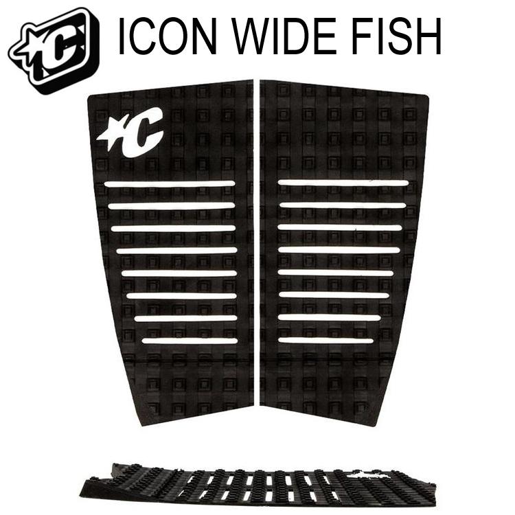 クリエイチャーデッキパット 2021 ICON WIDE FISHモデル 2PIECE TRACTION | 