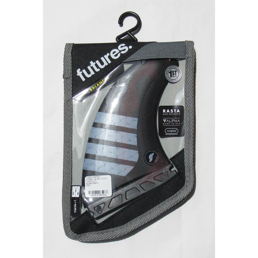 Futures Fin フューチャーフィン ALPHA SERIES RASTA 2+1 ツイン