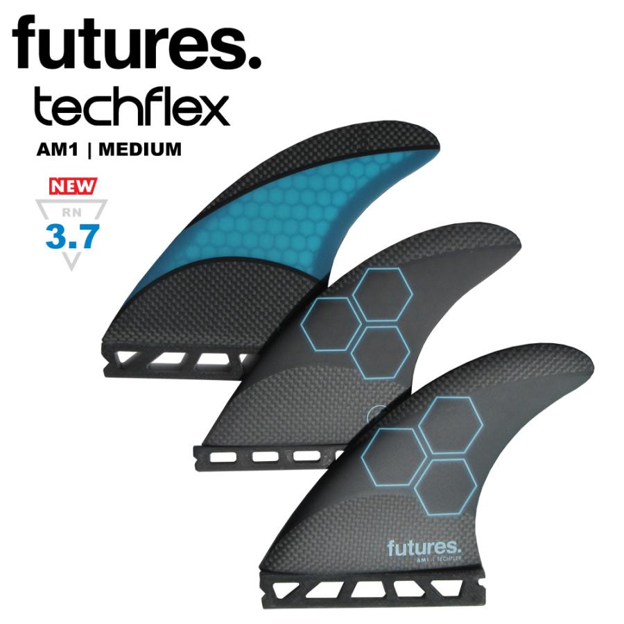 Futures Fin(フューチャーフィン) techflex AM1 3FIN 【M】 ショート