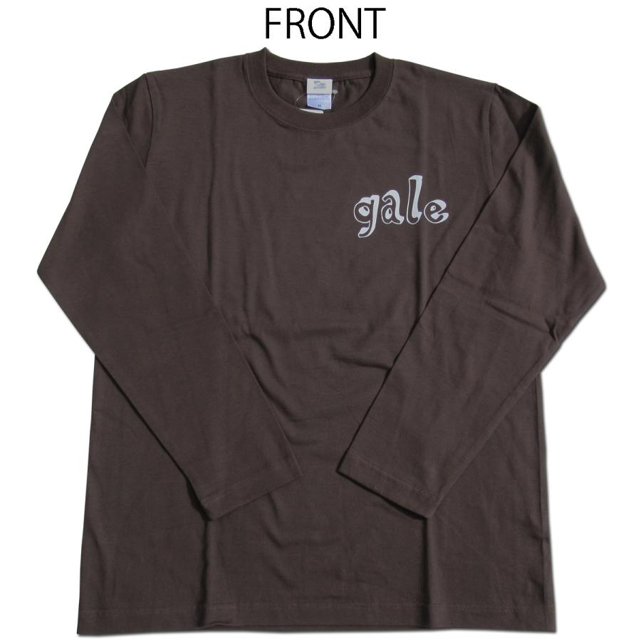 GALE ゲール 袖リブ無し 5.6oz ロングスリーブTEE (GL-382) 2025FW