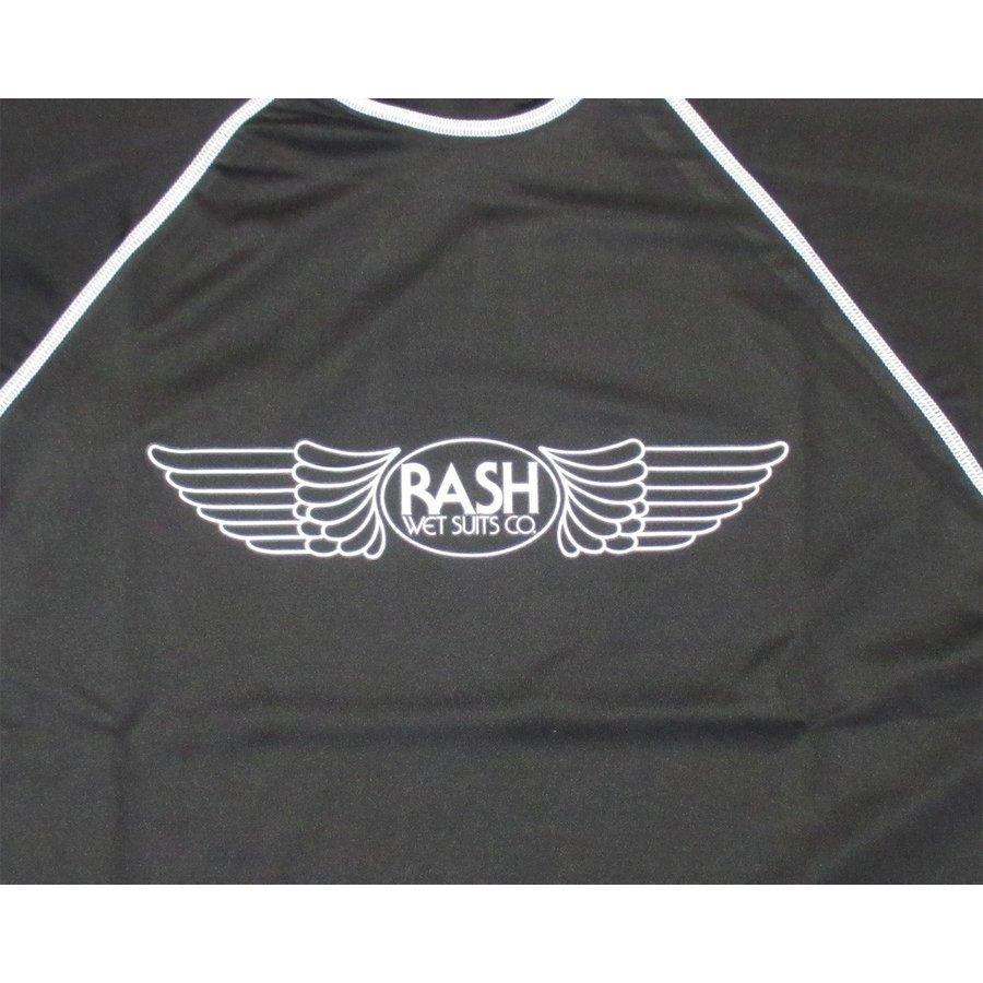 RASH ラッシュ 長袖ラッシュガード（ブラック）/ラッシュ