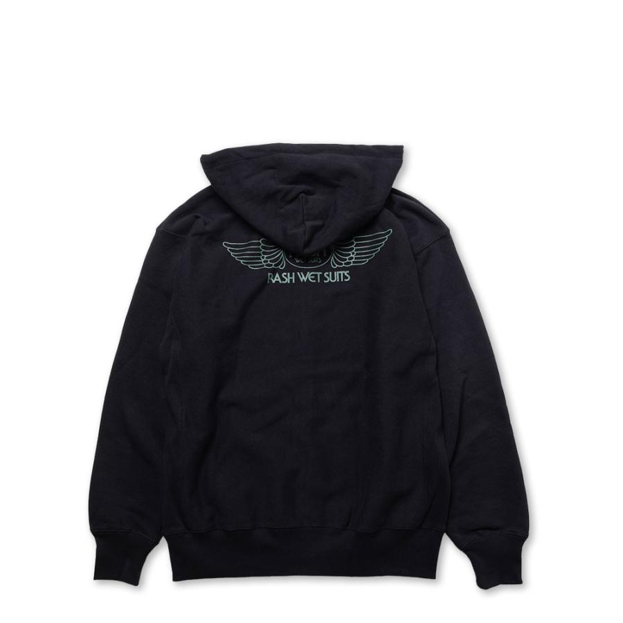 RASH ラッシュ 2025羽バックフルジップパーカー(12oz RASH ラッシュ 2025羽バックフルジップパーカー(12oz