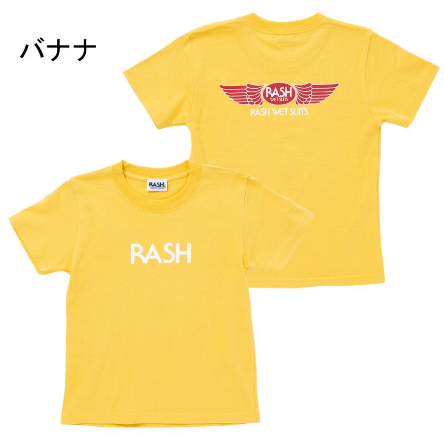 RASH ラッシュ 2023キッズ羽バックTシャツ /ラッシュウエット RASH ラッシュ 2023キッズ羽バックTシャツ /ラッシュウエット