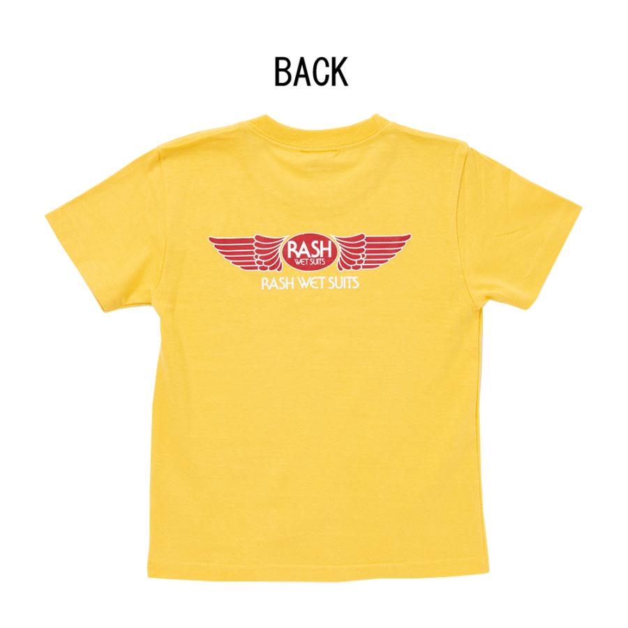 RASH ラッシュ 2023キッズ羽バックTシャツ /ラッシュウエット RASH ラッシュ 2023キッズ羽バックTシャツ /ラッシュウエット