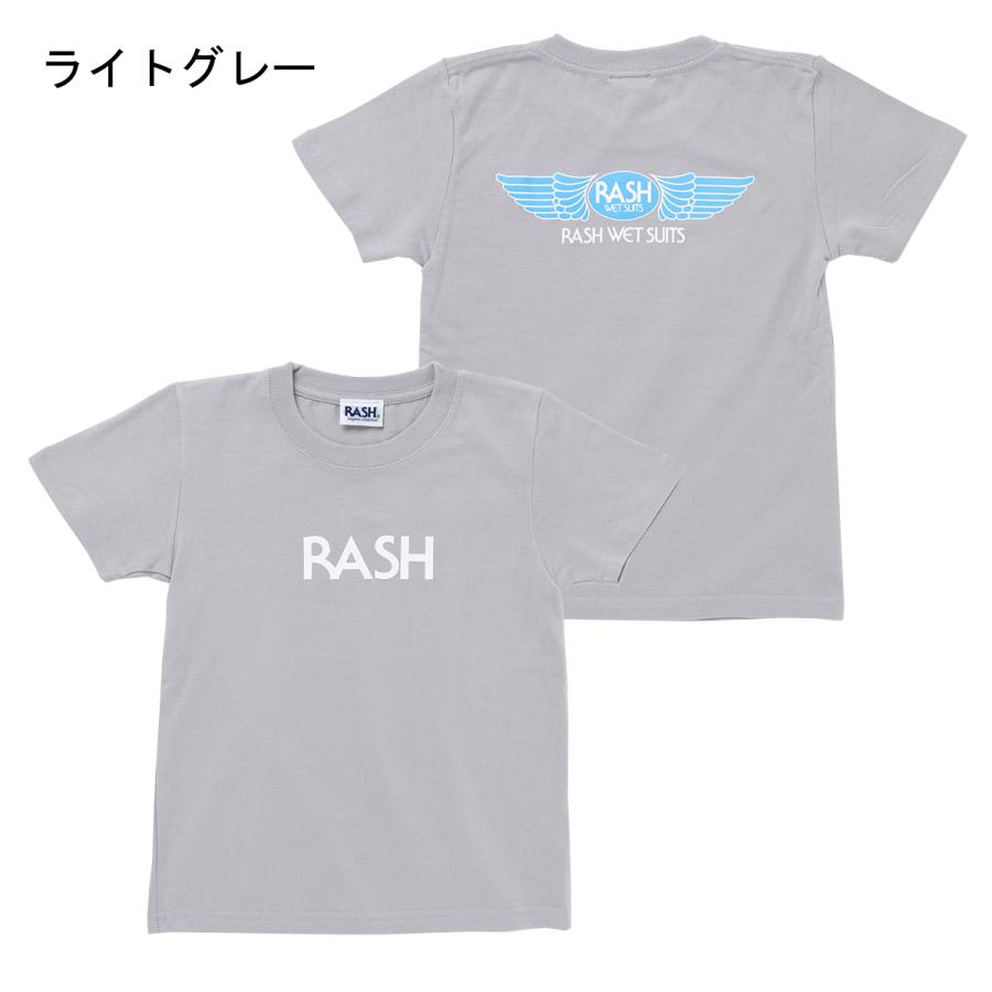 RASH ラッシュ 2023キッズ羽バックTシャツ /ラッシュウエット RASH ラッシュ 2023キッズ羽バックTシャツ /ラッシュウエット
