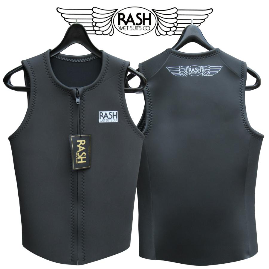 RASH ラッシュウエットスーツ ベスト（2mmスキン）【2025 Limited Version】数量限定モデル/ブラックスキンｘブラックスキン/サーフィン　 の商品画像