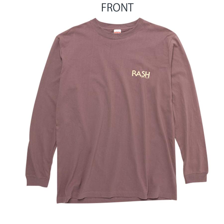 RASH ラッシュ 2025羽バックロングスリーブTEE(7.1oz RASH ラッシュ 2025羽バックロングスリーブTEE(7.1oz