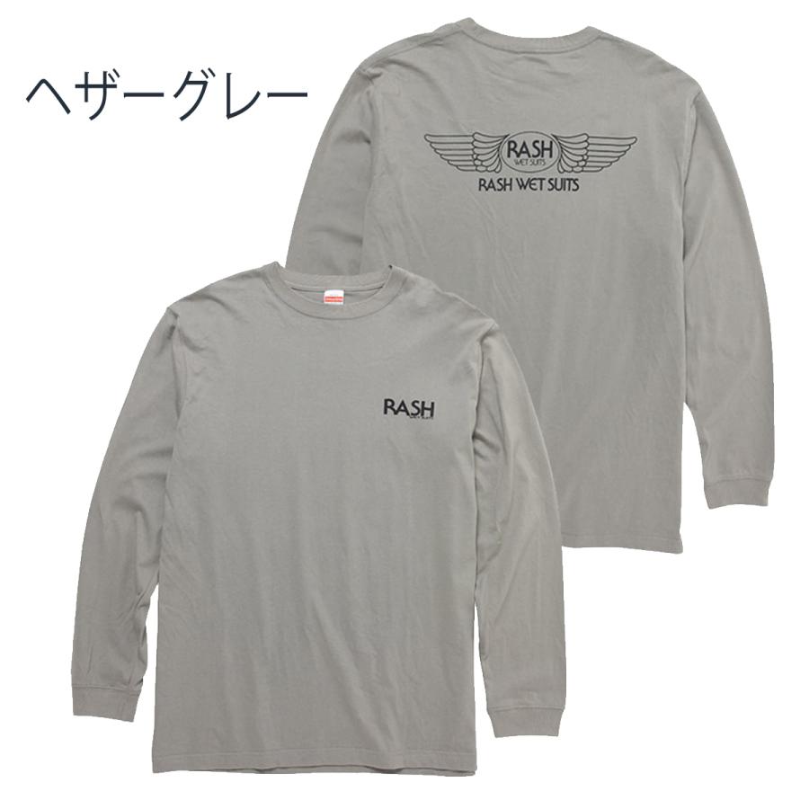 RASH ラッシュ 2025羽バックロングスリーブTEE(7.1oz RASH ラッシュ 2025羽バックロングスリーブTEE(7.1oz