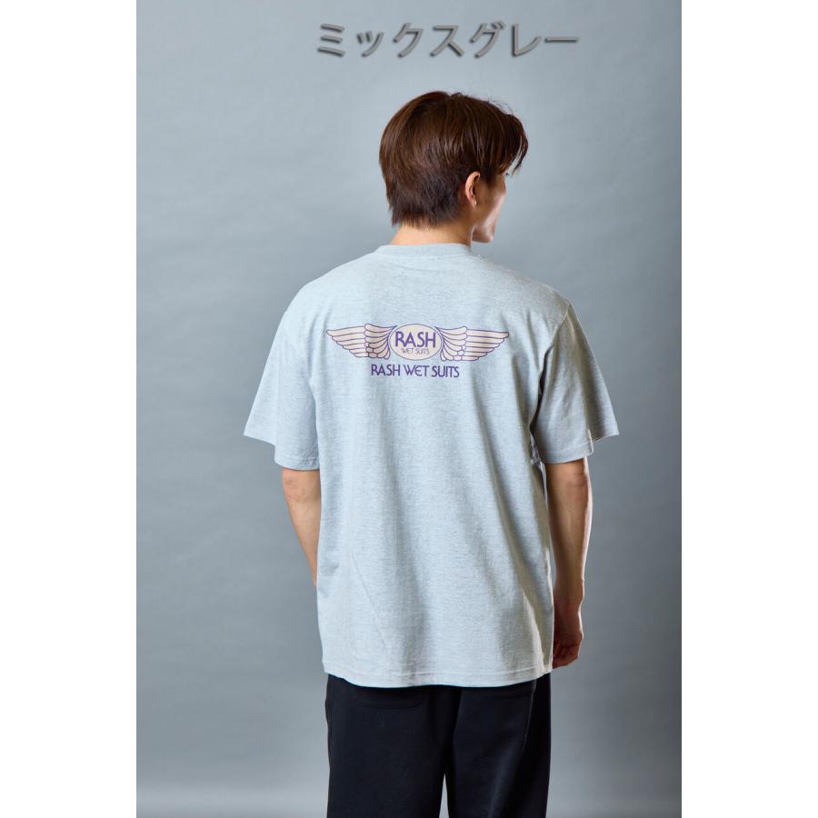 RASH ラッシュ 2025羽バックTEE 6.2oz / ラッシュウエットスーツ