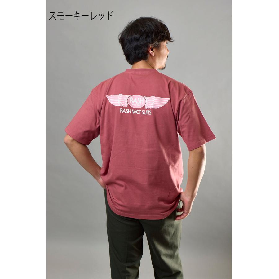 RASH ラッシュ 2026羽バックTEE 6.2oz / ラッシュウエットスーツ