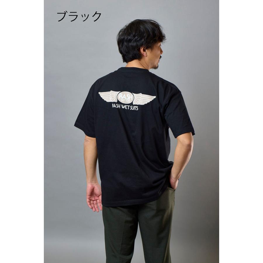 RASH ラッシュ 2026羽バックTEE 6.2oz / ラッシュウエットスーツ