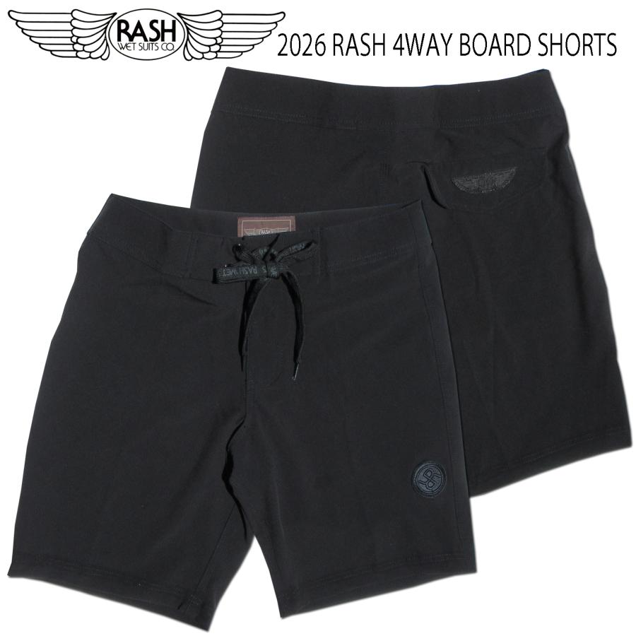 RASH ラッシュ 2026 ボードショーツ (RASH 4WAY Board Shorts ) 4WAY