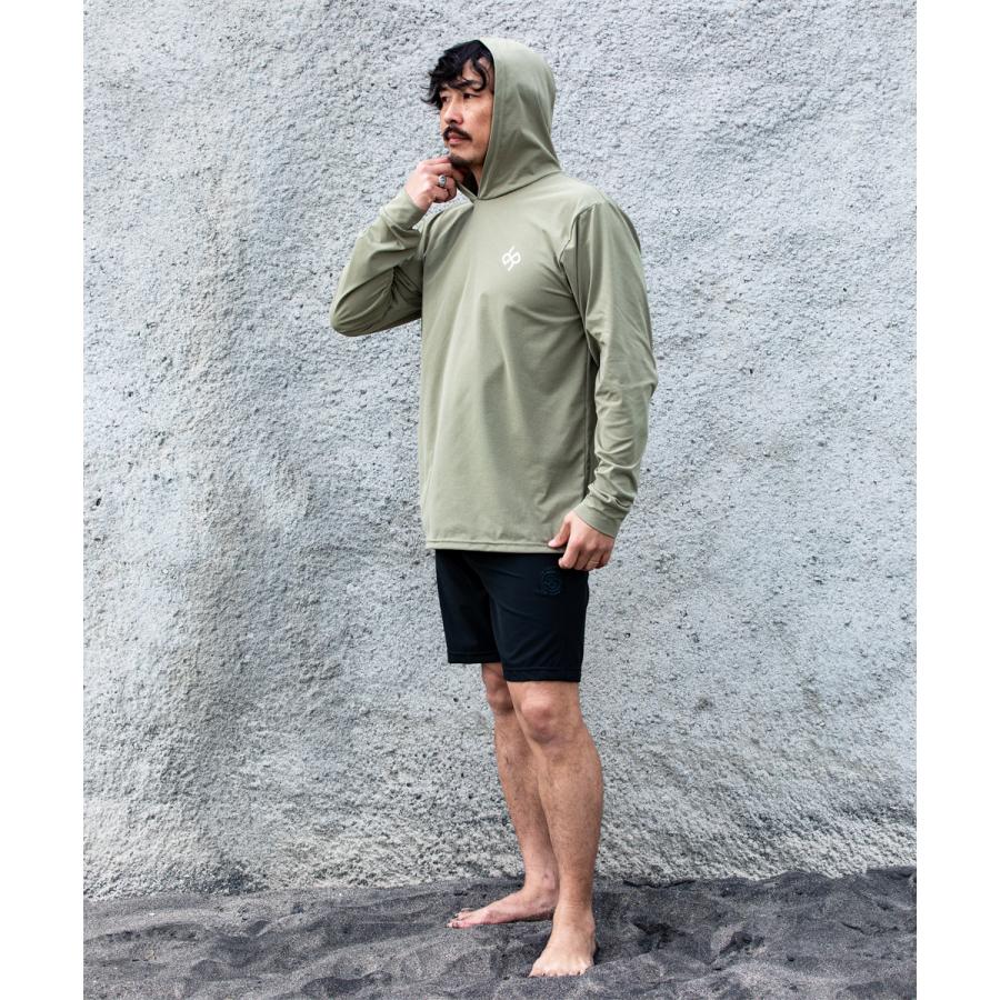 RASH ラッシュ 2026 HOODIE SURF TEE 水陸両用フード付き長袖Tシャツ