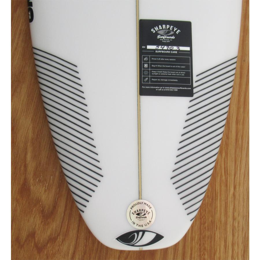 シャープアイサーフボード SHARP EYE SURFBOARDS INFERNO72モデル 5'9" FCS2 TRI（フィンなし）カーボンパッチ入り マルシオ・ゾウビシェープ/サーフィン｜surf-alphas｜04