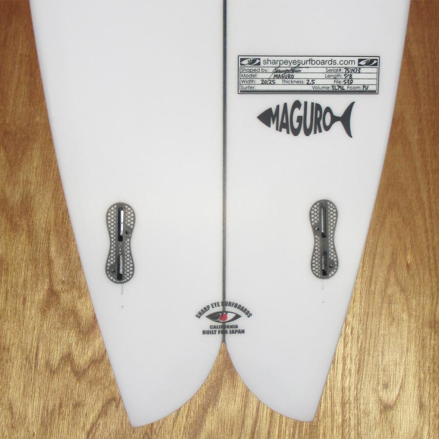 シャープアイサーフボード SHARP EYE SURFBOARDS MAGUROモデル 5'8