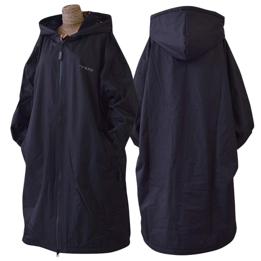 TLS お着替えポンチョ 防水サーフポンチョ・パームリーフ（TLS WATER