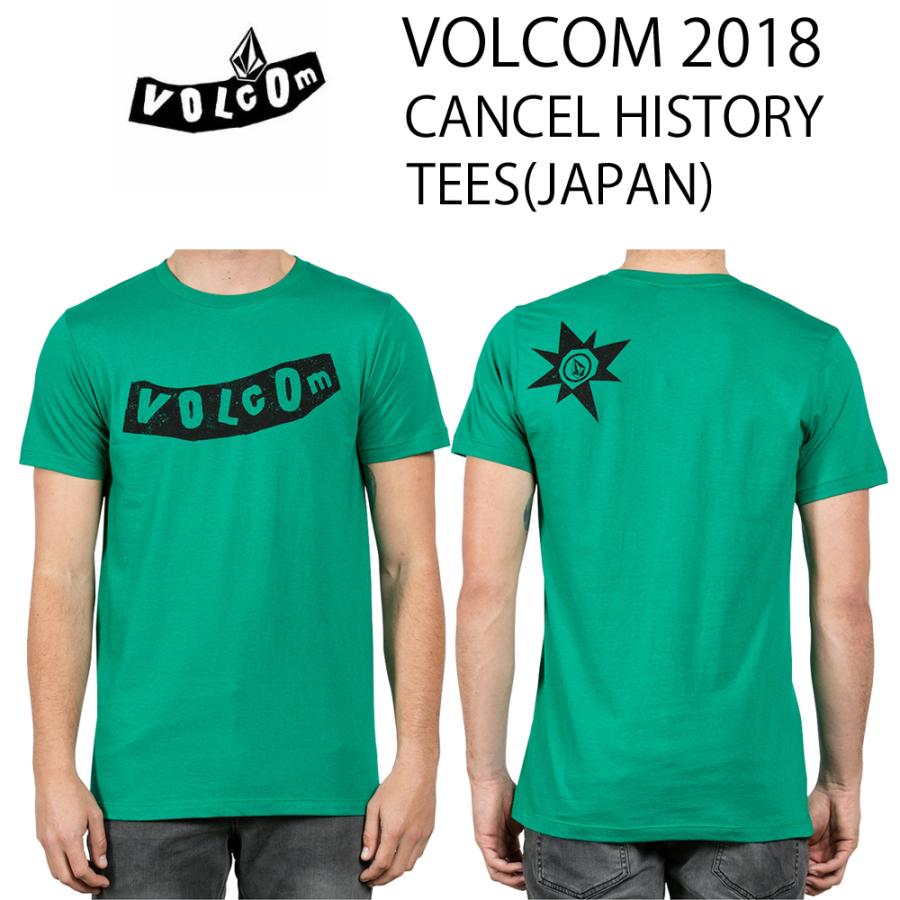 VOLCOM（ボルコム） CANCEL HISTORY 【Pistol S/S Tee】 GREEN/JAPN企画商品 : ALPHA ...