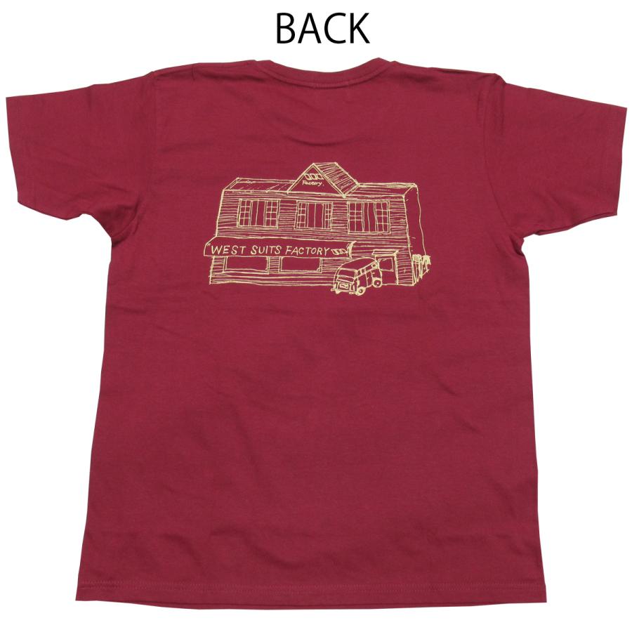 WEST ウエスト 2020Tシャツ 5.0oz Cotton (Factory Tee) バー