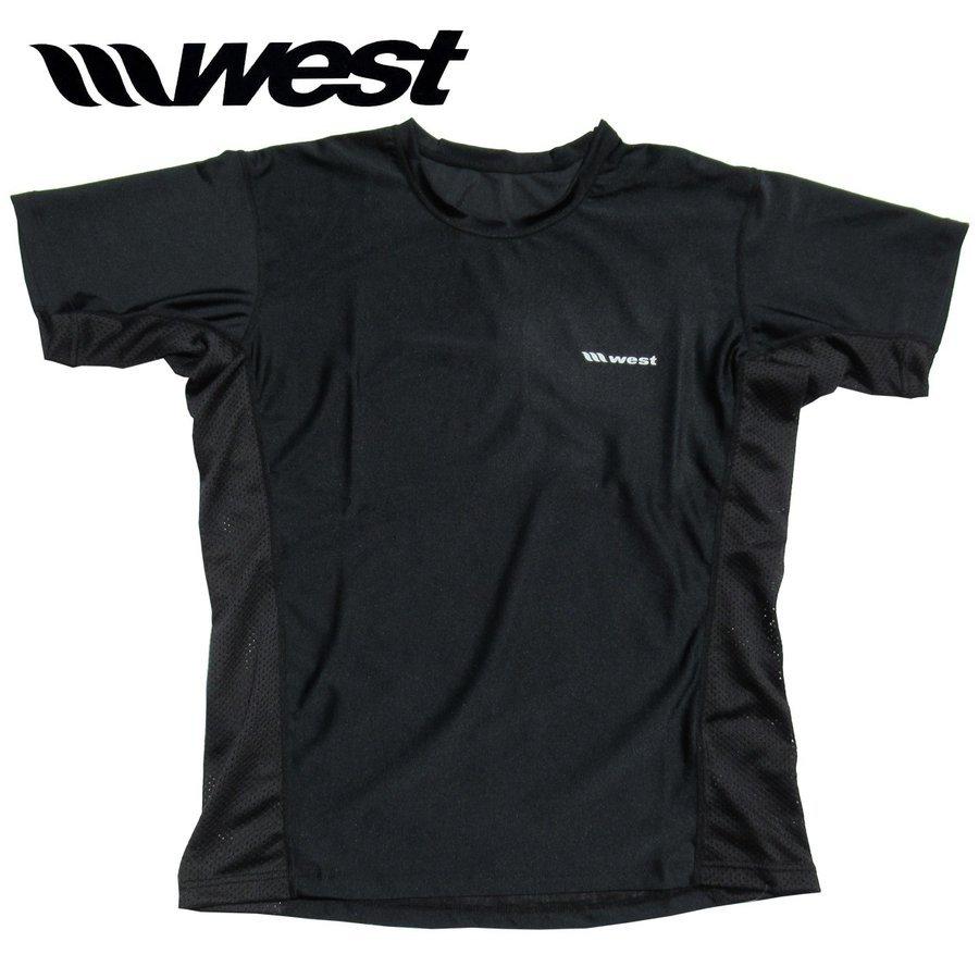 WEST SUITS サーフTEE （両サイドメッシュ）水陸両用Tシャツ /半袖