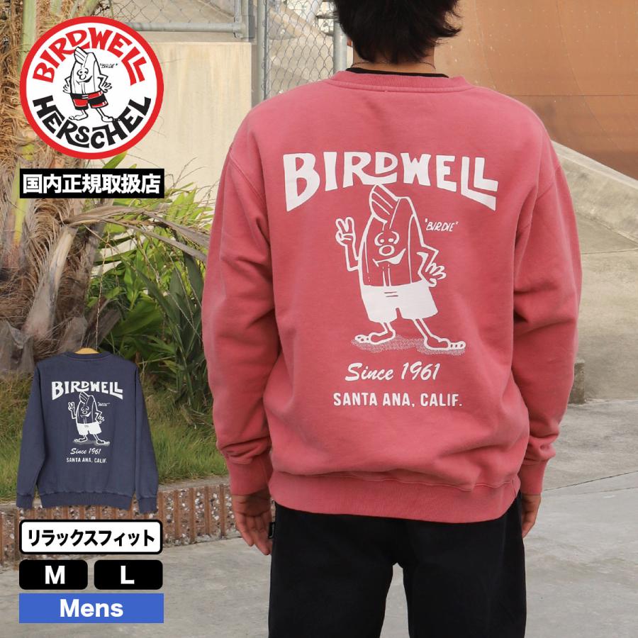 BIRDWELL バードウェル メンズ スウェット トレーナー トップス 全2色 