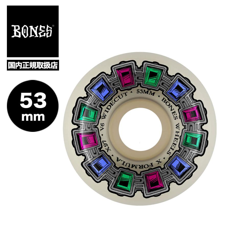 スケートボード BONES X-FORMULA V2 53mm 97a ボーンズ BONES ウィール スケートボード スケボー 小物 53mm/97A