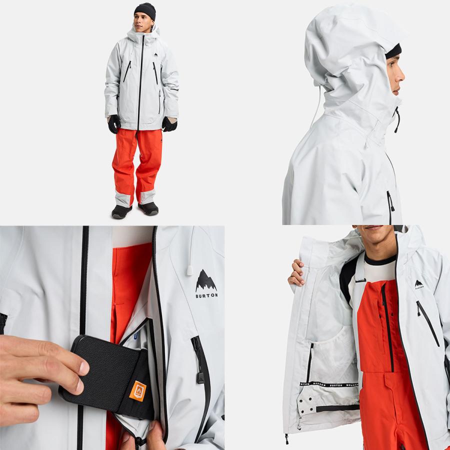 AK GORE-TEX 2L バートン スノーボード　ウエア　ジャケット メンズ [ak] LZ GORE-TEX ダウン 2L ジャケット | Burton.com