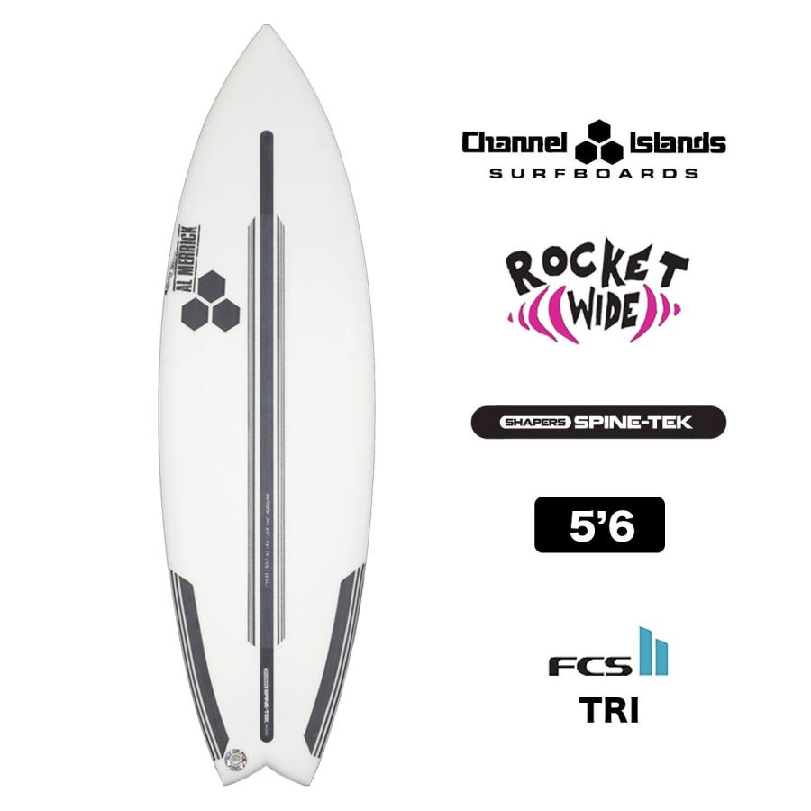 チャンネルアイランド 5.6 ロケットワイド スパインテック サーフボード ショート アルメリック カリフォルニア 小波 Channel