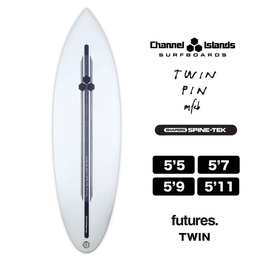 CHANNEL ISLANDS SURFBOARDS ツインピン サーフボード ショート
