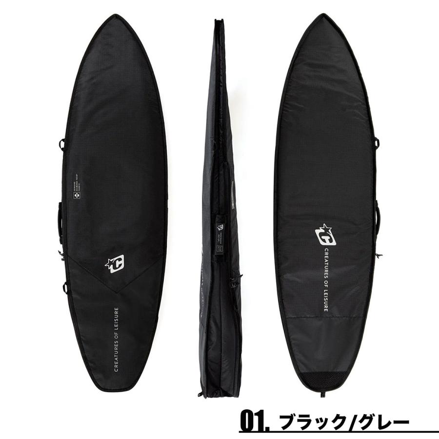 FCS DAYRUNNER サーフボードケース 黒 9.6 FCS エフシーエス ボードケース ロングボード用 9'6