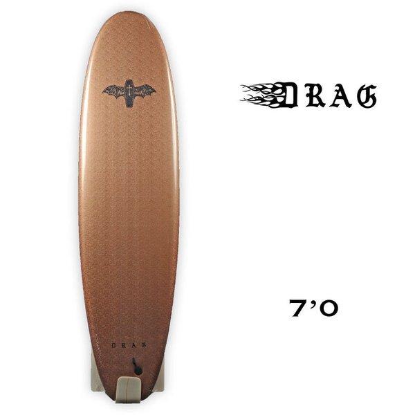 公式 Drag ドラッグ The Coffin 7 0 X 22 0 X 3 125 72l Thruster Metallicgold ソフトボード ミッドレングス トライフィン フィン付 リーシュコード付 売れ筋 Www Aproniaperu Com